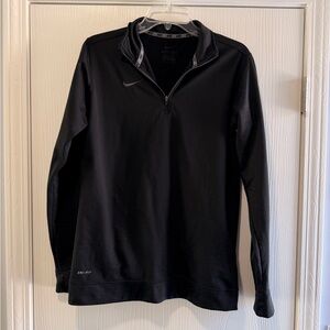 Nike Black Dri-FIT Quarter Zip Pullover size medium - good condition